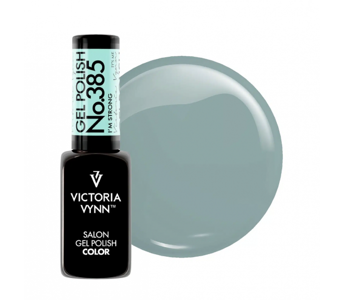 Gelinis lakas GEL POLISH 385 "I'm Strong" 8ml