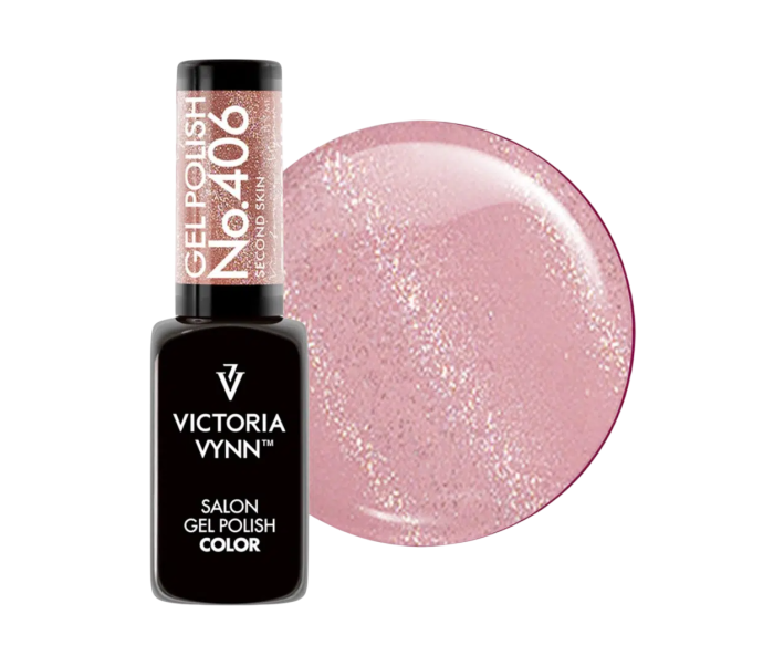 Gelinis lakas GEL POLISH 406 Second skin, 8ml