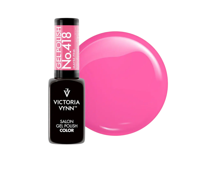Gelinis lakas GEL POLISH 418 Maybe pink 8ml