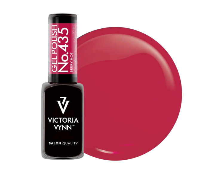 Gelinis lakas GEL POLISH 435 Berry Hot 8ml