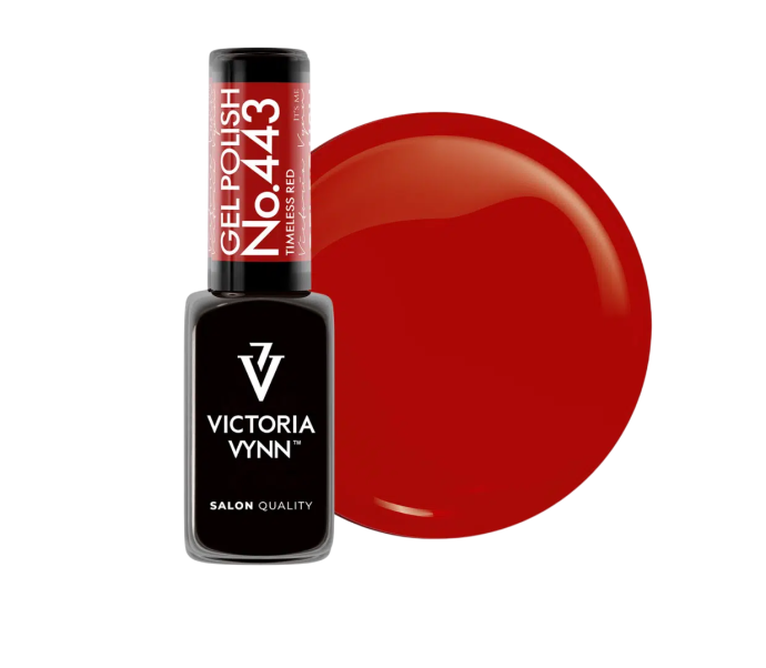 Gelinis lakas GEL POLISH 443 Timeless Red, 8ml
