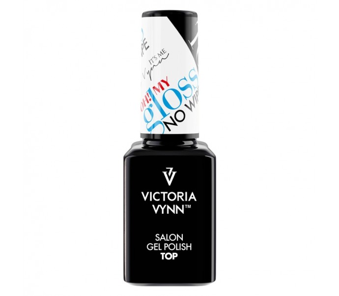 Victoria Vynn gelinio lakavimo topas "OH!MY GLOSS TOP NO WIPE", 15 ml